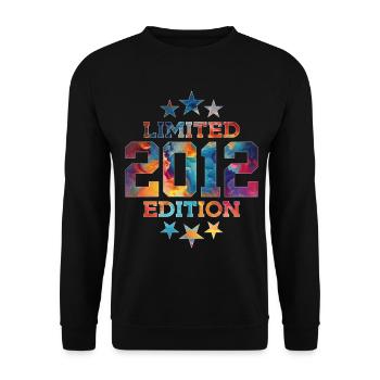 LIMITED EDITION 2012 14TH BIRTHDAY - Unisex Sweatshirt - black - Front - Alina (178cm) & Michal (187cm)