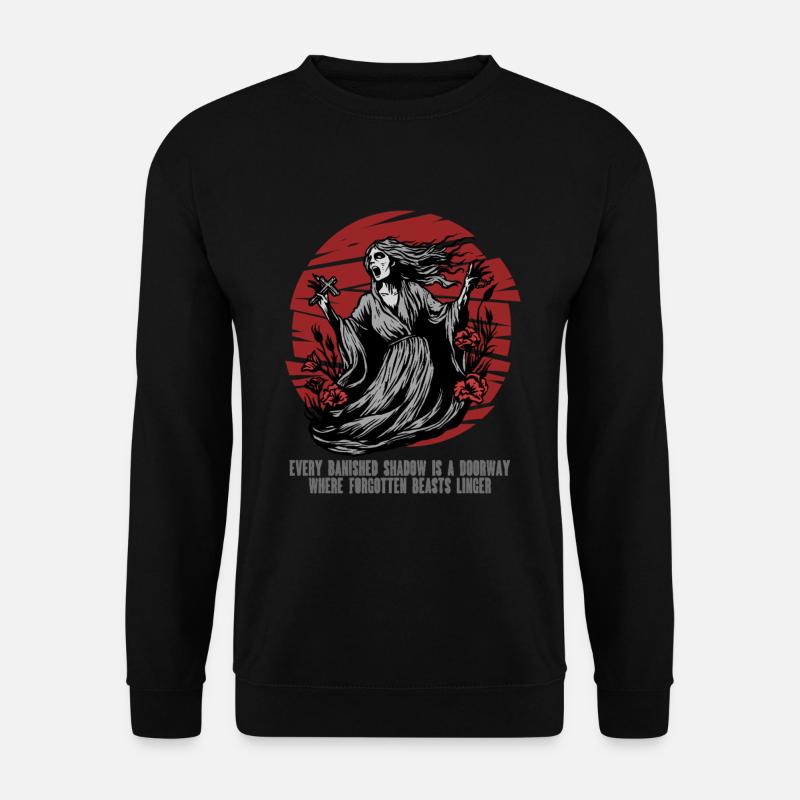 Banshee Mythologische Kreaturen - Unisex Pullover - Schwarz