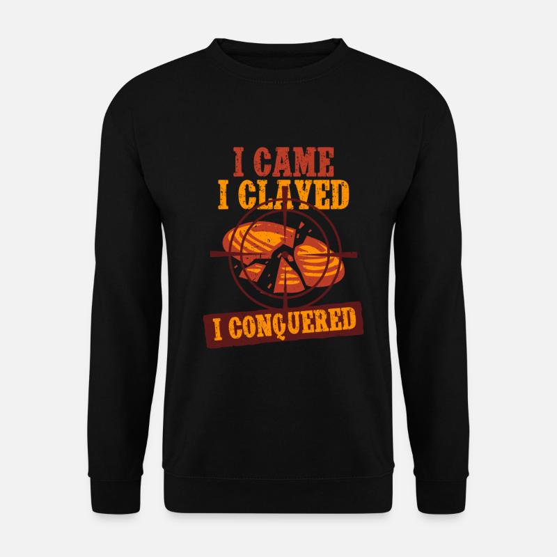 Tontaubenschießen Wurfscheibenschießen - Unisex Pullover - Schwarz