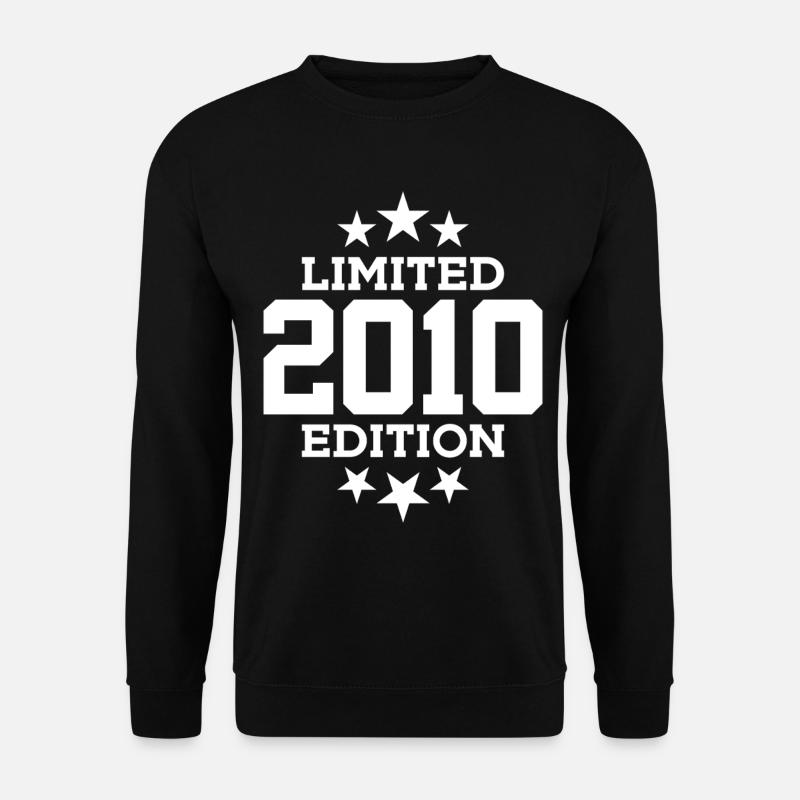 ÉDITION LIMITÉE 2010 16E ANNIVERSAIRE - Sweat-shirt Unisexe - noir