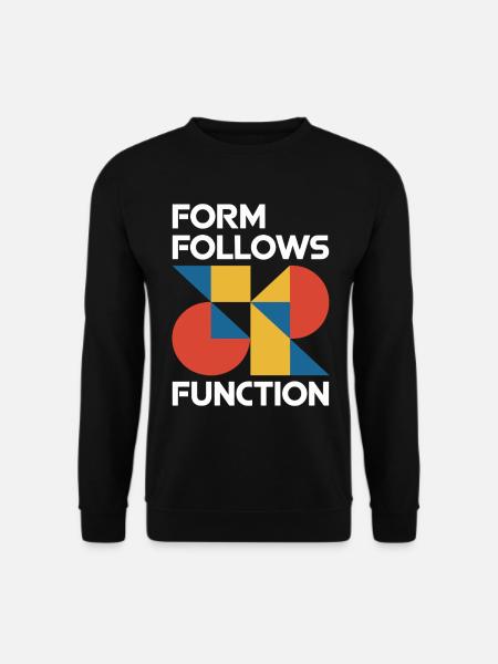 Bauhaus Architecture Architect - Unisex Sweatshirt - black