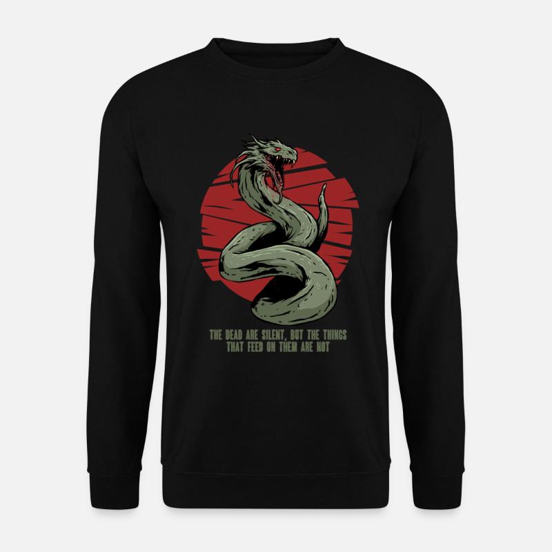 Basilisk Mythological Creatures - Unisex Sweatshirt - black