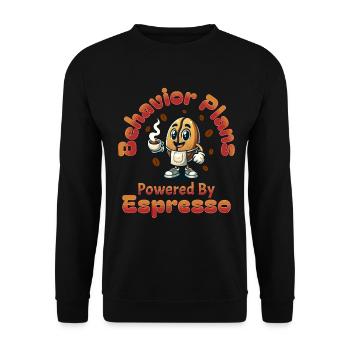 L’autisme n’est pas un trouble, c’est de la magie - Sweat-shirt Unisexe - noir - Devant - Alina (178cm) & Michal (187cm)