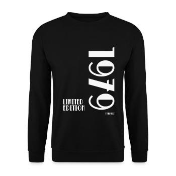 Limited_Edition_1979 - Unisex Pullover - Schwarz - Vorne - Alina (178cm) & Michal (187cm)