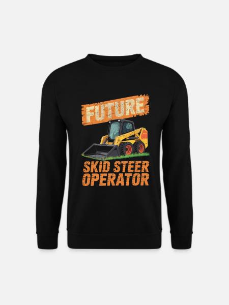 Opérateur de chargeuse compacte Chargeuse compacte - Sweat-shirt Unisexe - noir
