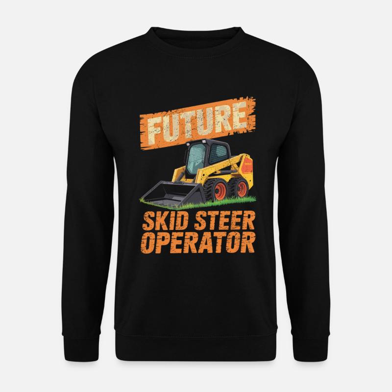 Opérateur de chargeuse compacte Chargeuse compacte - Sweat-shirt Unisexe - noir