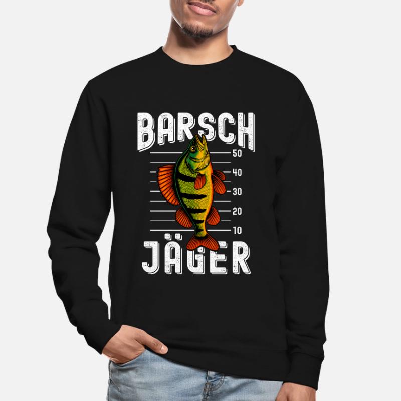 Perche Perche de chasseur Perche Perche Perche de pêche Perche Sweat-shirt Unisexe