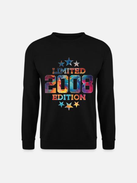 LIMITED EDITION 2008 18TH BIRTHDAY - Unisex Sweatshirt - black
