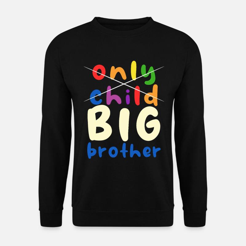 Großer Bruder Stolz Shirt - Unisex Pullover - Schwarz