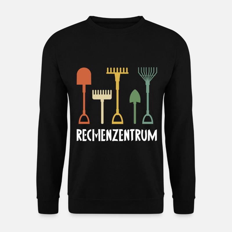 Rechenzentrum Gartenarbeit Hobbygärtner Landschaft - Unisex Pullover - Schwarz