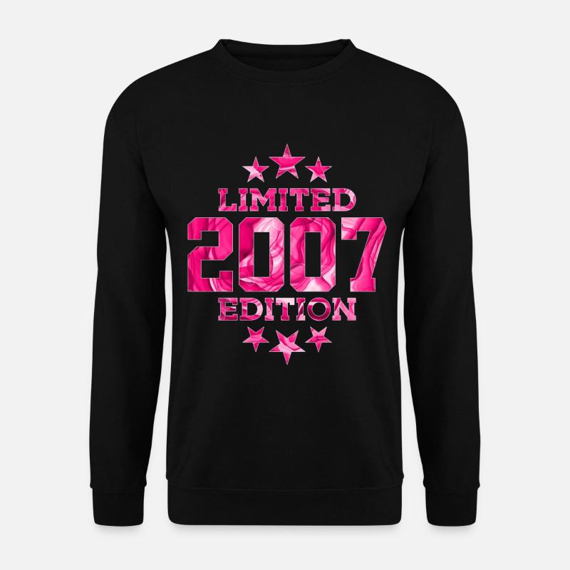 ÉDITION LIMITÉE 2007 19E ANNIVERSAIRE - Sweat-shirt Unisexe - noir