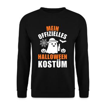 My Official Halloween Costume - Unisex Sweatshirt - black - Front - Alina (178cm) & Michal (187cm)