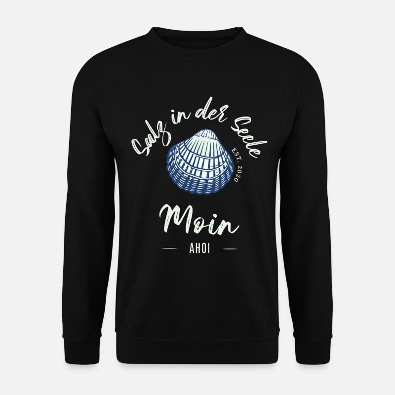 Salt in the Soul | Hello - Unisex Sweatshirt - black