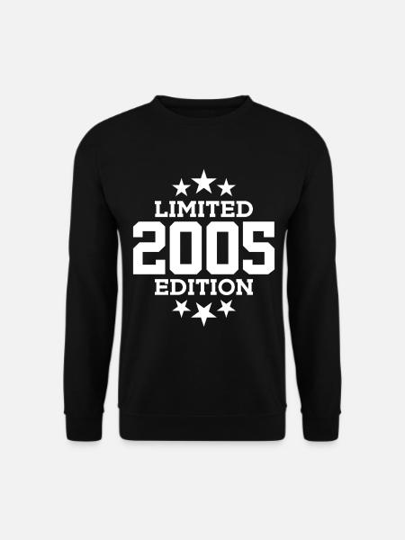 ÉDITION LIMITÉE 21E ANNIVERSAIRE 2005 - Sweat-shirt Unisexe - noir