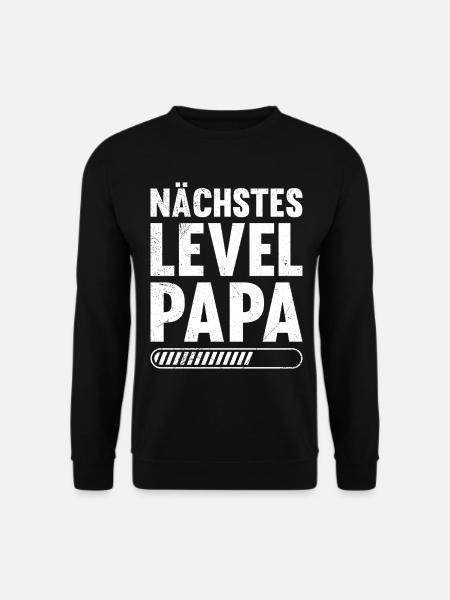 Gamer NEXT LEVEL DAD Funny - Unisex Sweatshirt - black