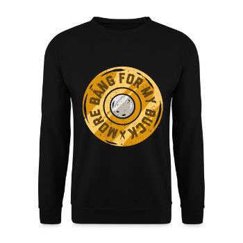 Tir au pigeon d’argile Tir sur cible - Sweat-shirt Unisexe - noir - Devant - Alina (178cm) & Michal (187cm)