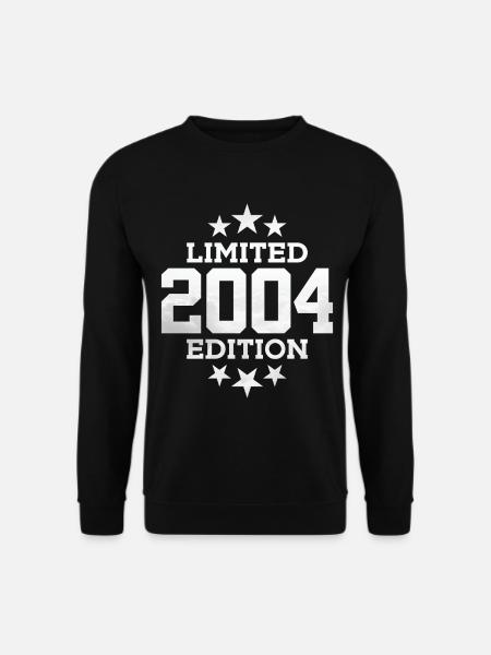LIMITED EDITION 2004 22. GEBURTSTAG - Unisex Pullover - Schwarz