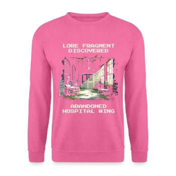 Lore found: Abandoned Clinic Wing | Urban - Unisex Sweatshirt - pink - Front