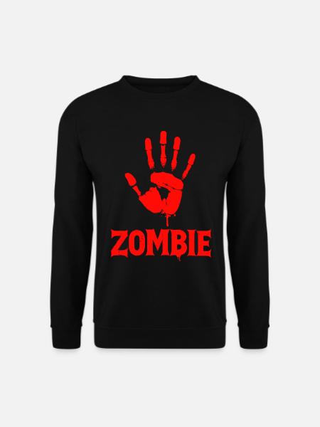 Zombie Hand Halloween Apocalypse - Unisex Sweatshirt - black