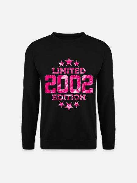 LIMITED EDITION 2002 24TH BIRTHDAY - Unisex Sweatshirt - black