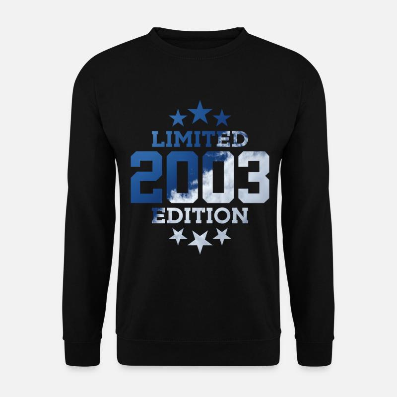 ÉDITION LIMITÉE 23E ANNIVERSAIRE 2003 - Sweat-shirt Unisexe - noir
