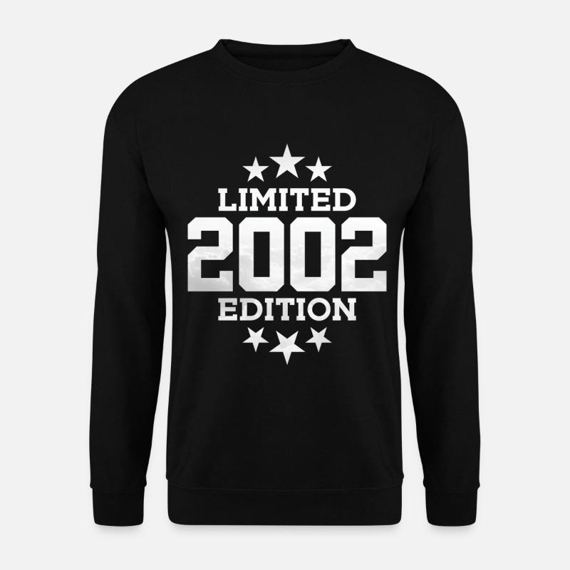 LIMITED EDITION 2002 24TH BIRTHDAY - Unisex Sweatshirt - black
