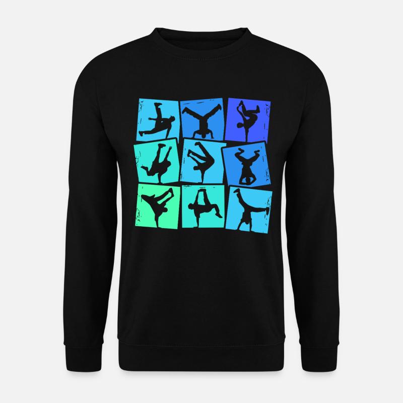 Breakdance Breakdancer Breakdance Enfants Garçons - Sweat-shirt Unisexe - noir