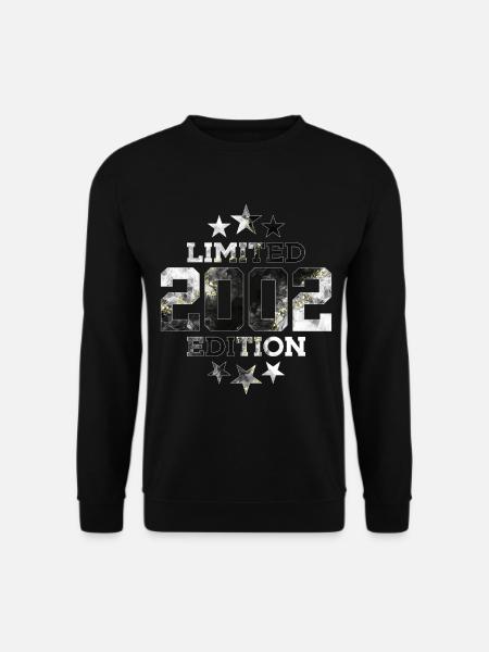 ÉDITION LIMITÉE 2002 24E ANNIVERSAIRE - Sweat-shirt Unisexe - noir