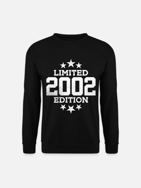 ÉDITION LIMITÉE 2002 24E ANNIVERSAIRE - Sweat-shirt Unisexe - noir