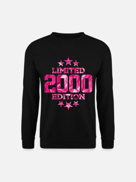 ÉDITION LIMITÉE 26E ANNIVERSAIRE 2000 - Sweat-shirt Unisexe - noir