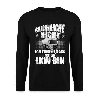 Camionneur - Sweat-shirt Unisexe - noir - Devant - Alina (178cm) & Michal (187cm)