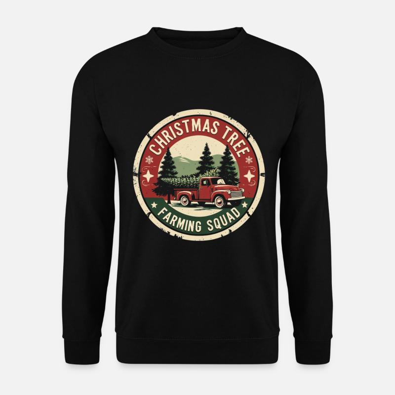 Weihnachtsbaum Züchter - Unisex Pullover - Schwarz