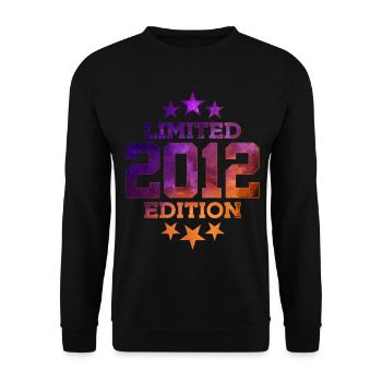 LIMITED EDITION 2012 14TH BIRTHDAY - Unisex Sweatshirt - black - Front - Alina (178cm) & Michal (187cm)