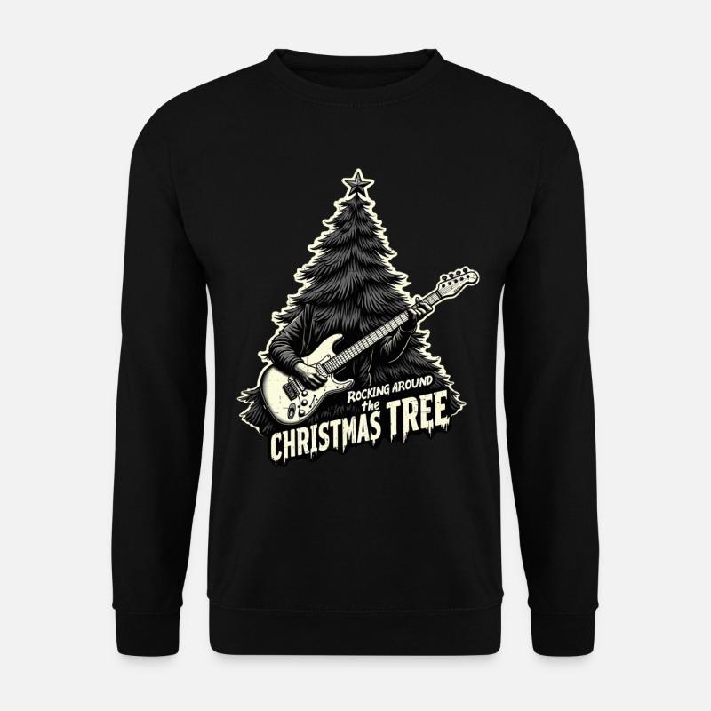 Rocking around the Christmas Tree - Unisex Sweatshirt - black