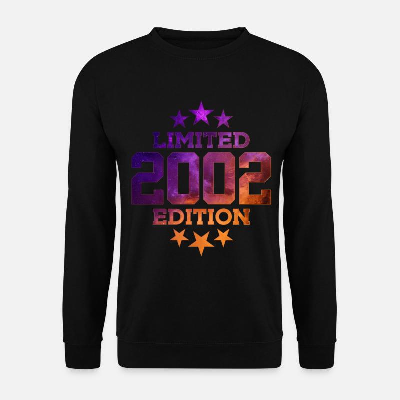 ÉDITION LIMITÉE 2002 24E ANNIVERSAIRE - Sweat-shirt Unisexe - noir