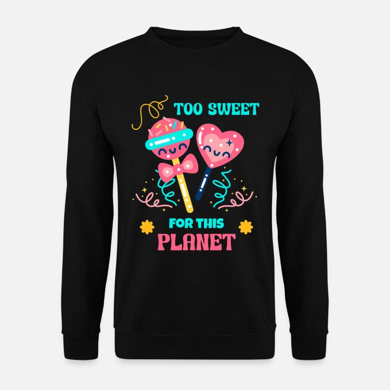 Candy Queen Süßigkeiten Mode - Unisex Pullover - Schwarz
