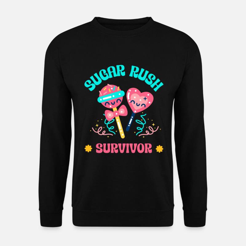 Candy Lover Gift - Unisex Sweatshirt - black