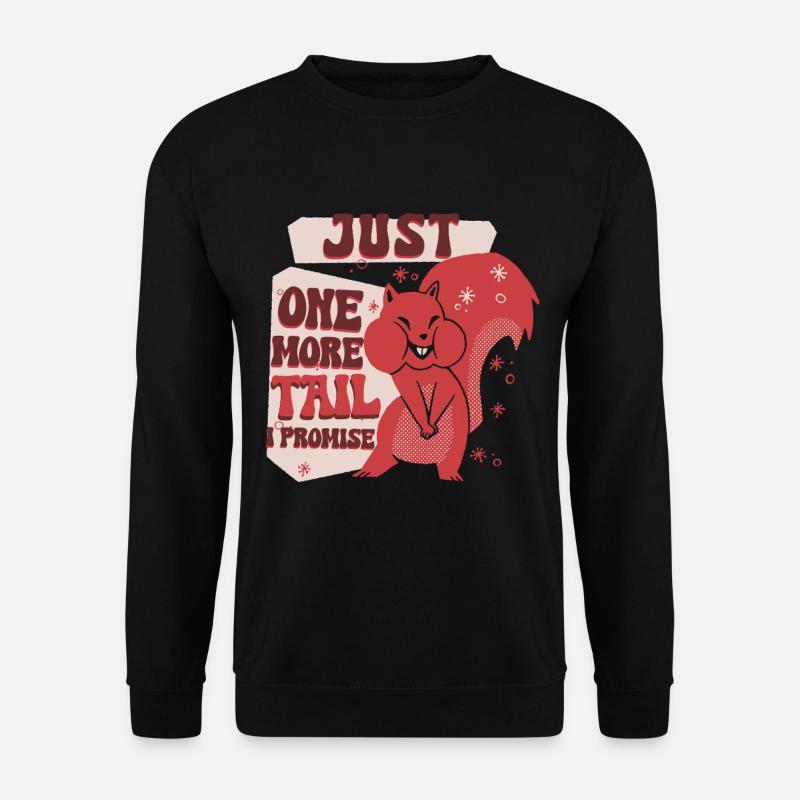 Eichhörnchenjäger Baumratte - Unisex Pullover - Schwarz