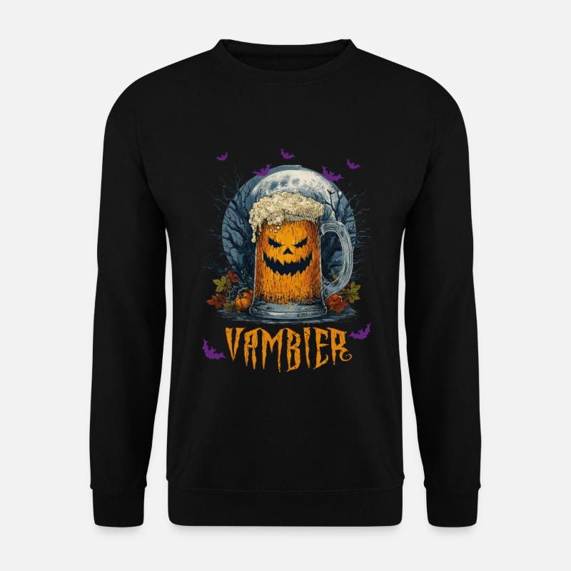 Vambier - Happy Halloween - Unisex Pullover - Schwarz