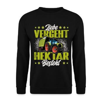 Cultivateur - Sweat-shirt Unisexe - noir - Devant - Alina (178cm) & Michal (187cm)