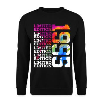 LIMITED EDITION 1995 31 YEARS 31ST BIRTHDAY - Unisex Sweatshirt - black - Front - Alina (178cm) & Michal (187cm)