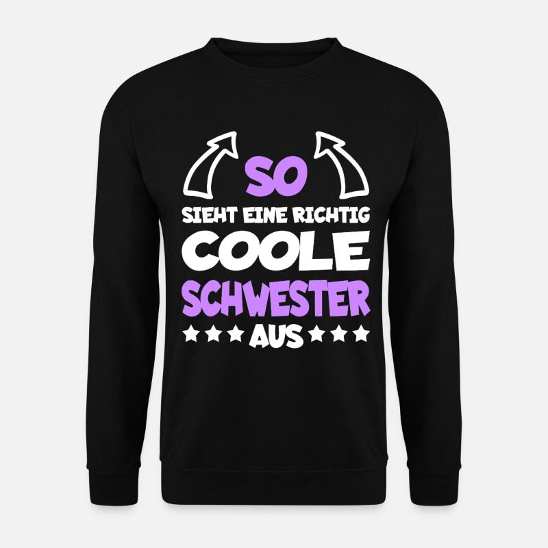 rightcoolsisterspreaddew1 - Unisex Sweatshirt - black