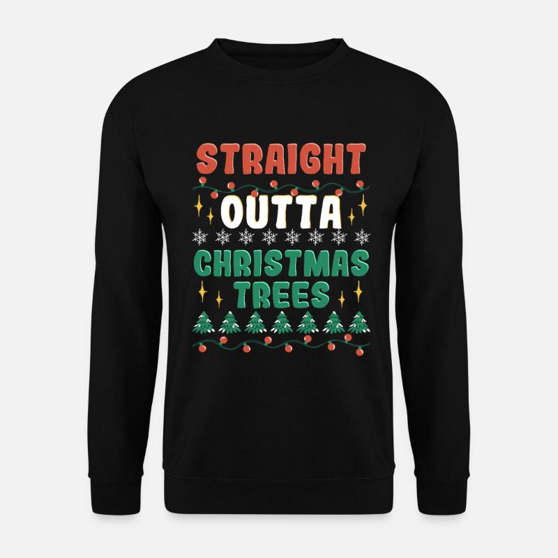 Weihnachtsbaum Züchter - Unisex Pullover - Schwarz