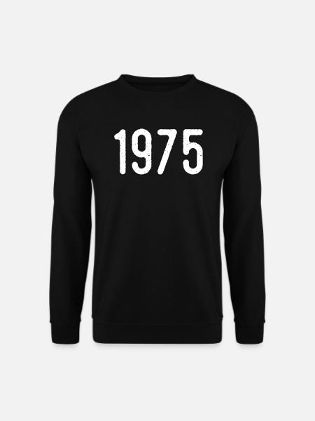 Awesome since 1975 | 1975 Gift - Unisex Sweatshirt - black