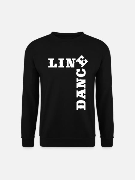 Crossword Line Dance Time - Unisex Sweatshirt - black