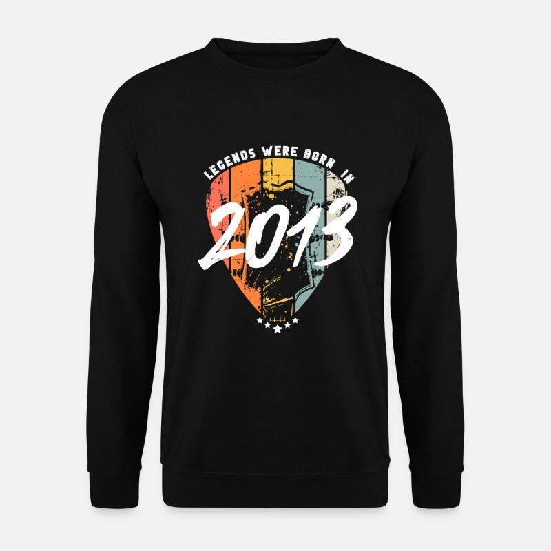 Guitarist Birthday Guitar 2013 - Unisex Sweatshirt - black