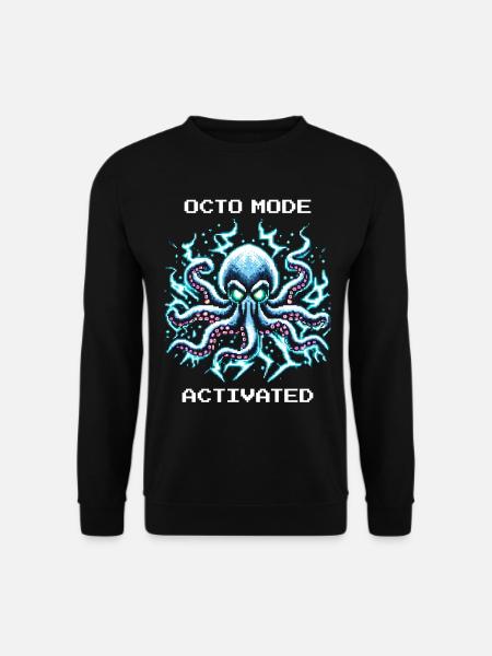 Mode pieuvre activé | Kraken Gaming Humour - Sweat-shirt Unisexe - noir