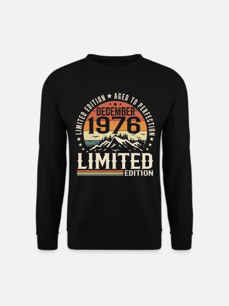 December 1976 - Unisex Sweatshirt - black