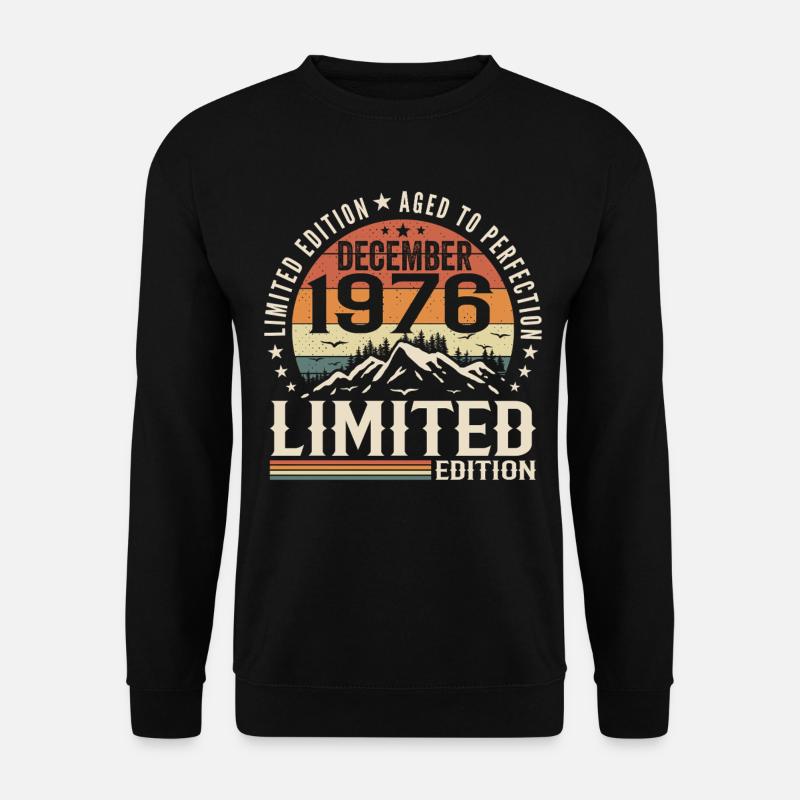 December 1976 - Unisex Sweatshirt - black