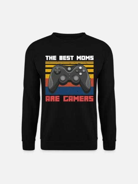Mama Gaming Gamer - Unisex Pullover - Schwarz